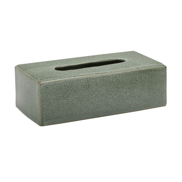 Aquanova Ugo Green Tissue Box – Stylish Bathroom & Office