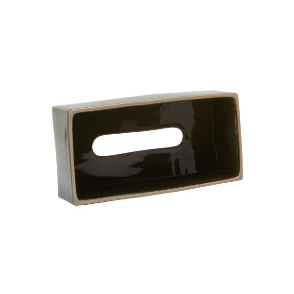 Aquanova Ugo Green Tissue Box – Stylish Bathroom & Office