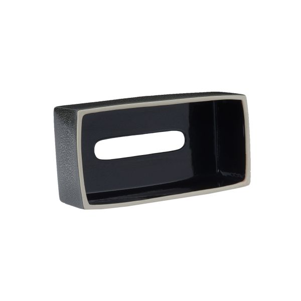 Aquanova Ugo Black Tissue Box – Stylish Bathroom & Home