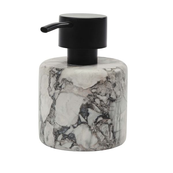Aquanova Nero Liquid Soap Dispenser – White & Grey