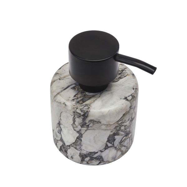 Aquanova Nero Liquid Soap Dispenser – White & Grey