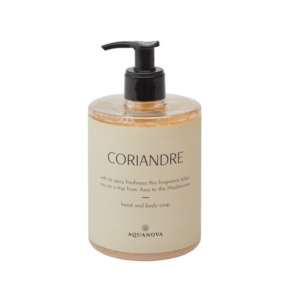 Aquanova Paris Liquid Soap – Hand & Body, Coriander Scent Aquanova Paris Liquid Soap – Hand & Body, Coriander Scent