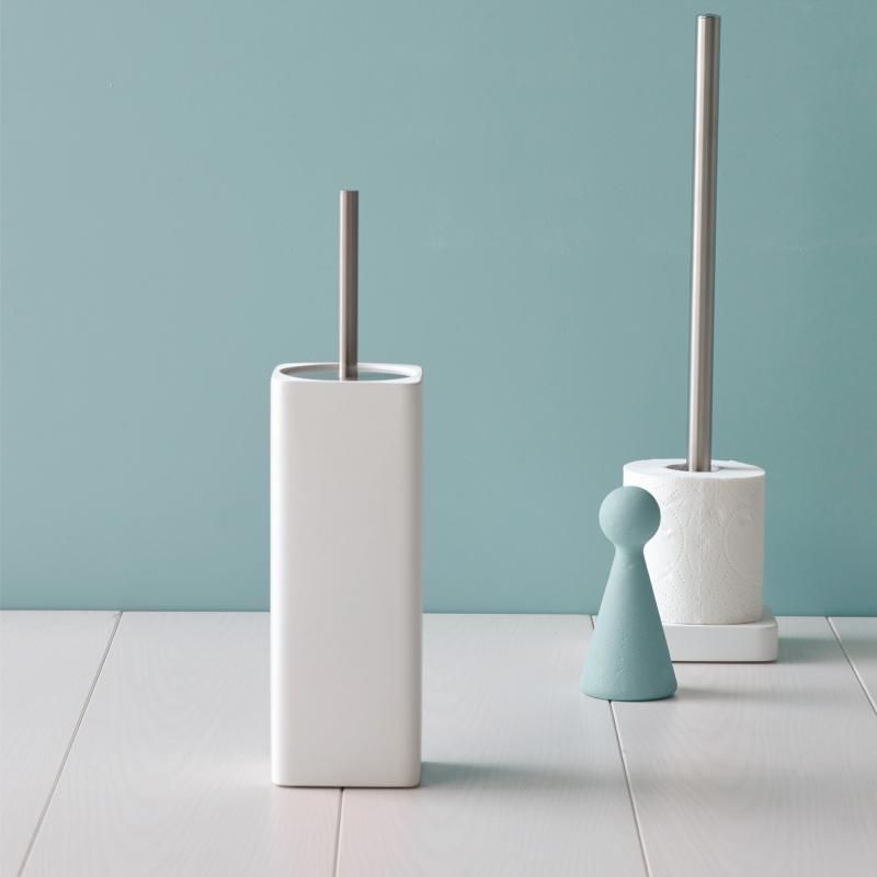 Aquanova Ona Bathroom Brush – White, Durable & Stylish