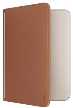 UNIQ Belmont Passport Holder Tracker With Rfid- Blocking - Caramel (Caramel/Ivory)