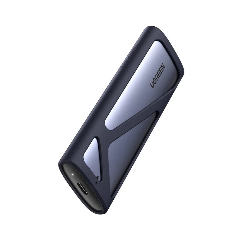 علبة UGREEN M.2 NVMe بسرعة 10Gbps مع كابل USB-C
