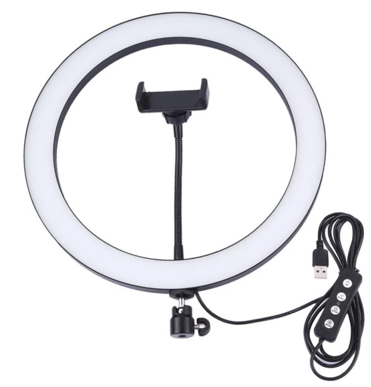 JMARY Ring Light with stand - Black