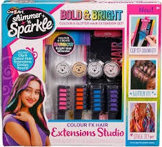 Shimmer N Sparkle FX Hair Extensions – Deluxe Value Set #65632