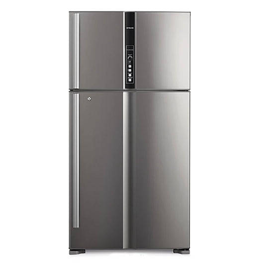 Hitachi Refrigerator 2-Door Stainless Steel 1835mm Height