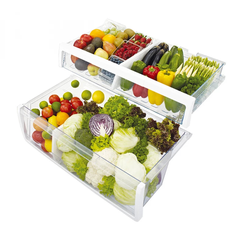 ثلاجة هيتاشي R-V860PJ1 بابين ستانلس | ارتفاع 183.5 سم