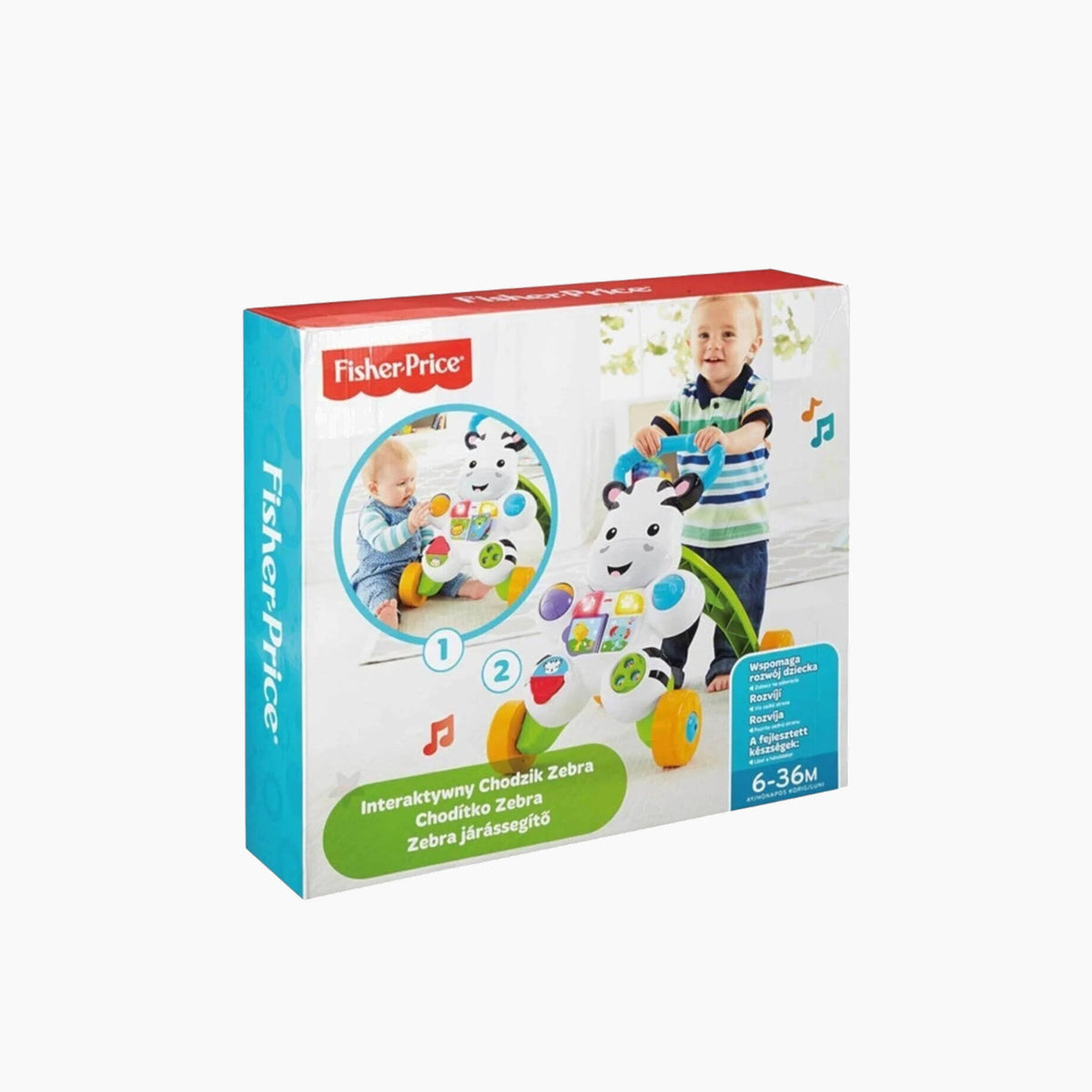 Mattel Learn with Me Zebra Walker