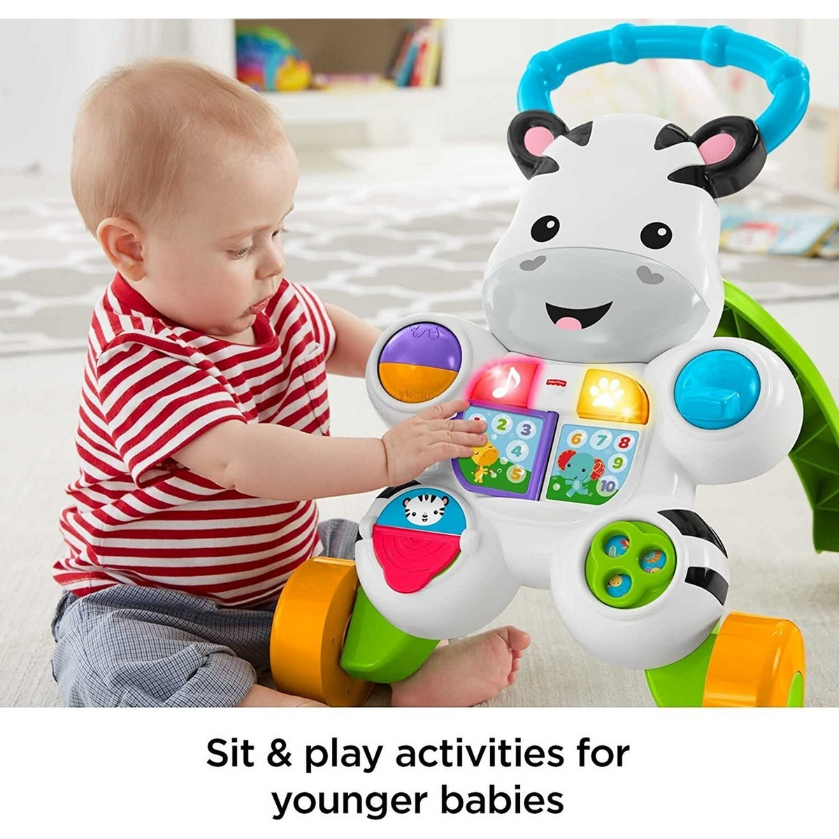Mattel Learn with Me Zebra Walker