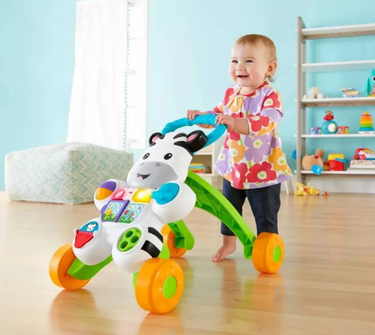 Mattel Learn with Me Zebra Walker