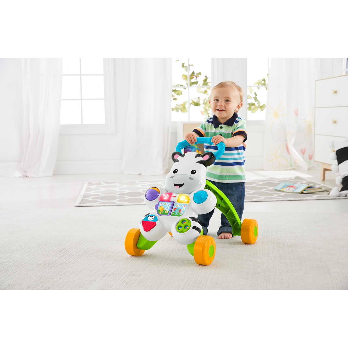 Mattel Learn with Me Zebra Walker