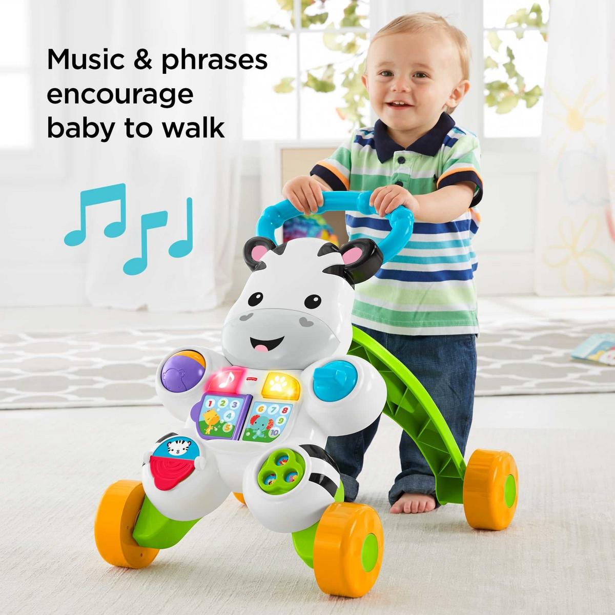 Mattel Learn with Me Zebra Walker