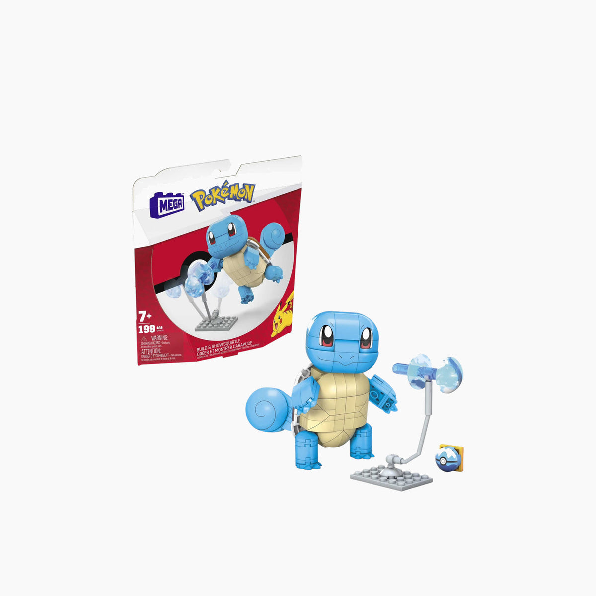 Hot Wheels Pokémon Build and Show Squirtle