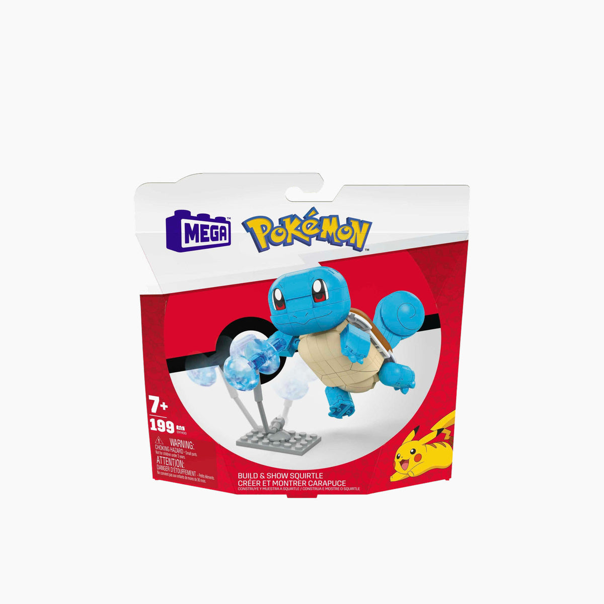 Hot Wheels Pokémon Build and Show Squirtle