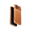 UNIQ Hybrid iPhone 17 Pro Max MagClick Charging LifePro Xtreme (AF) - Frost Clear/Volt Orange