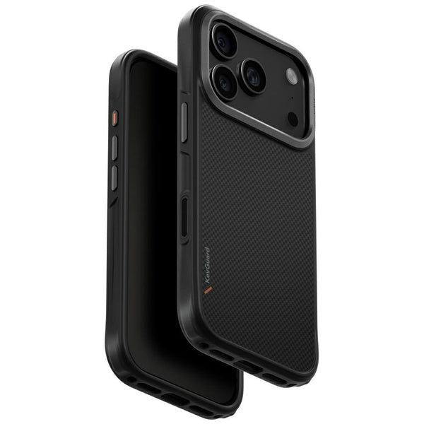 UNIQ HYBRID IPHONE 17 PRO MAGCLICK CHARGING KEVA - CARBON BLACK UNIQ HYBRID IPHONE 17 PRO MAGCLICK CHARGING KEVA - CARBON BLACK