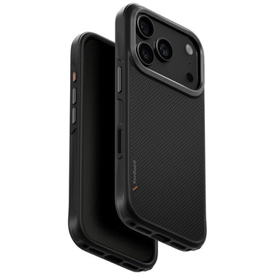 كفر UNIQ KEVA لايفون 17 برو MagClick لون Carbon Black