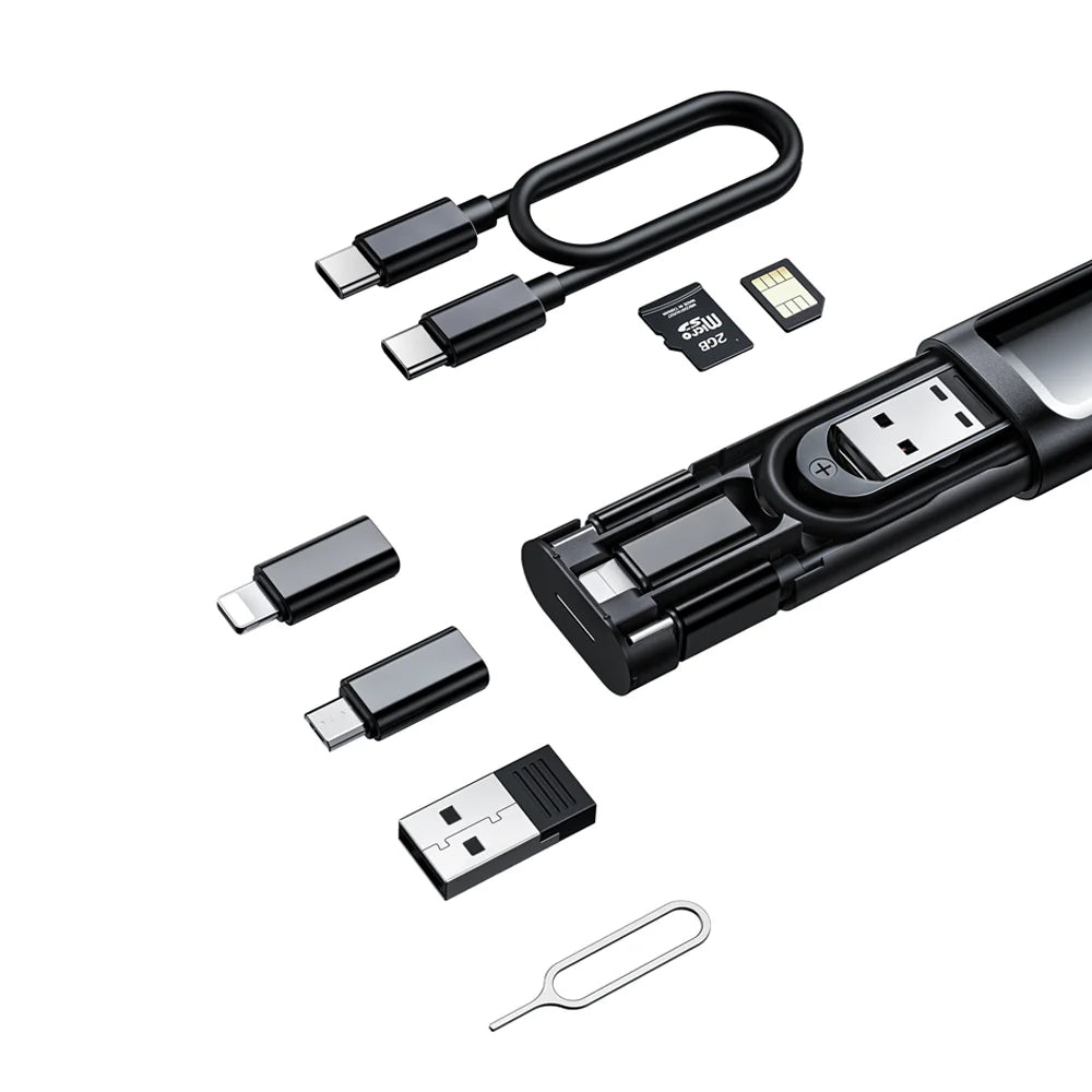 Mcdodo Multifunctional Storage Box with Cable Connector & SIM Pin Mcdodo Multifunctional Storage Box with Cable Connector & SIM Pin