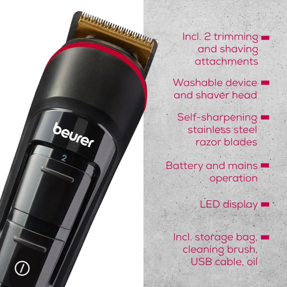 Beurer MN4X Waterproof Beard Trimmer with Strong Performance Beurer MN4X Waterproof Beard Trimmer with Strong Performance