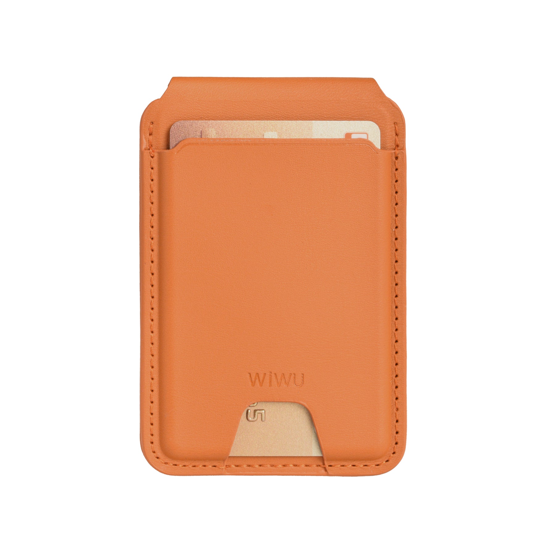 WIWU Mag Wallet FM MW 005 Slim & Magnetic - Brown WIWU Mag Wallet FM MW 005 Slim & Magnetic - Brown