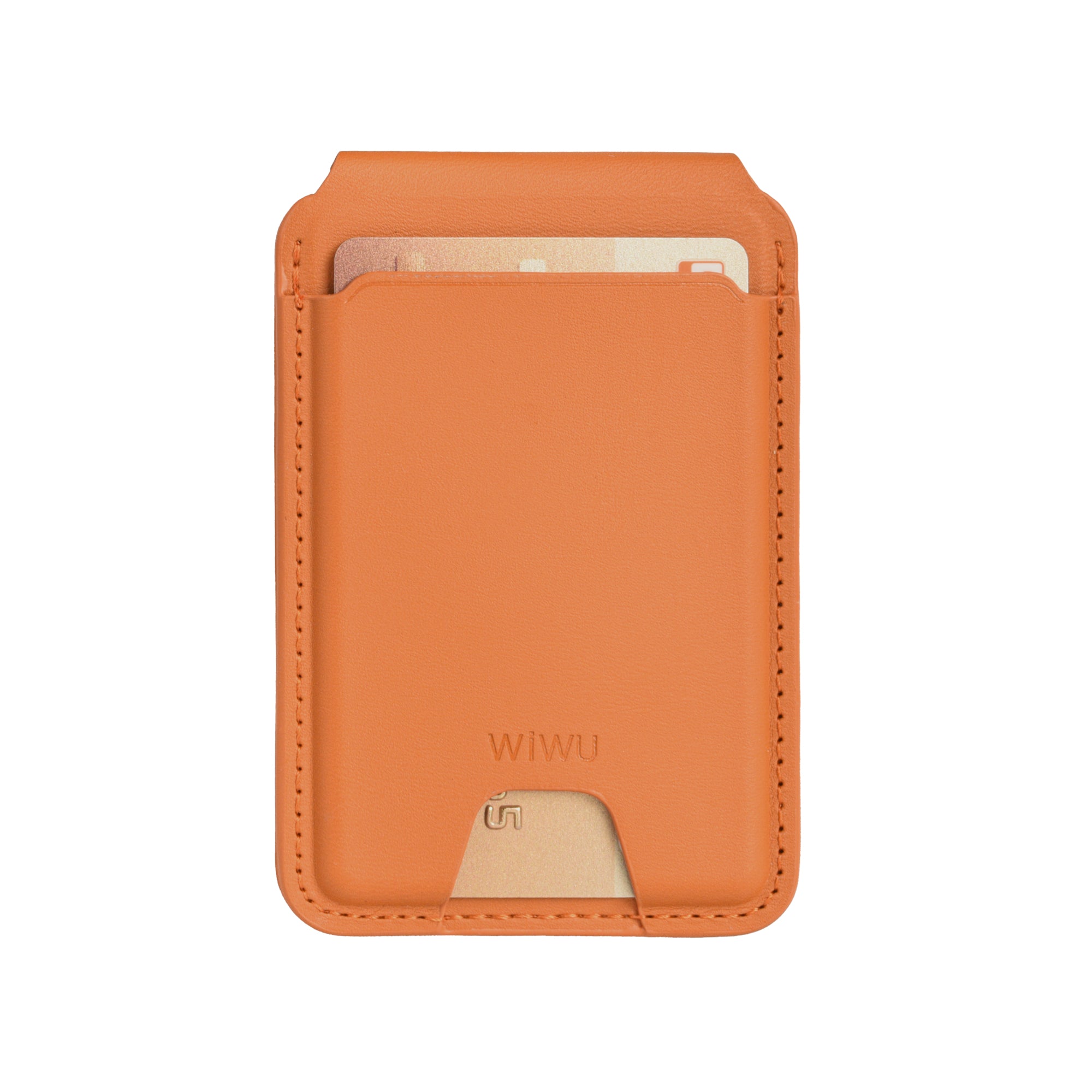 WIWU Mag Wallet FM MW 005 Slim & Magnetic - Brown