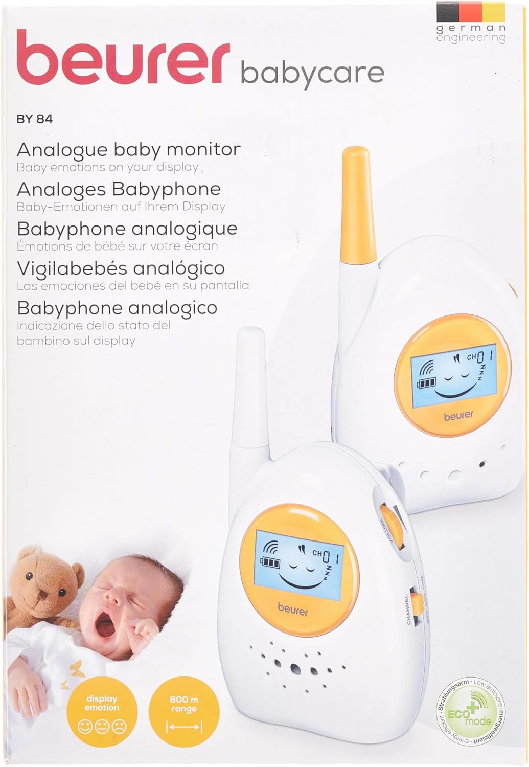 Beurer BY 84 Baby Monitor Safety & Comfort for Parents