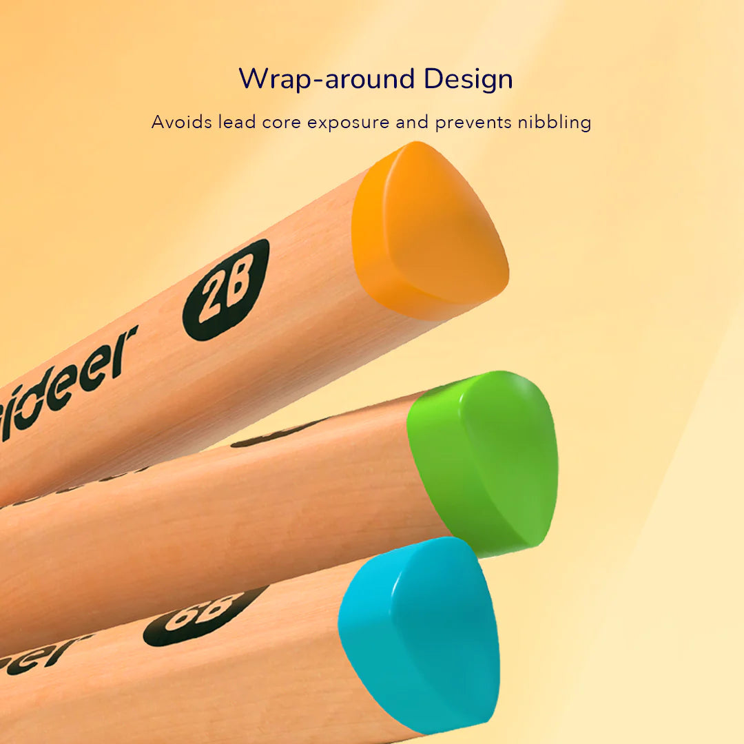 Mideer Thick Triangular Pencils HB - 18pcs Mideer Thick Triangular Pencils HB - 18pcs