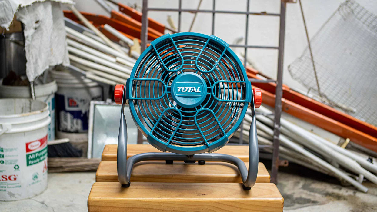 TOTAL 20V Cordless Fan 11” Quiet & Portable No Battery