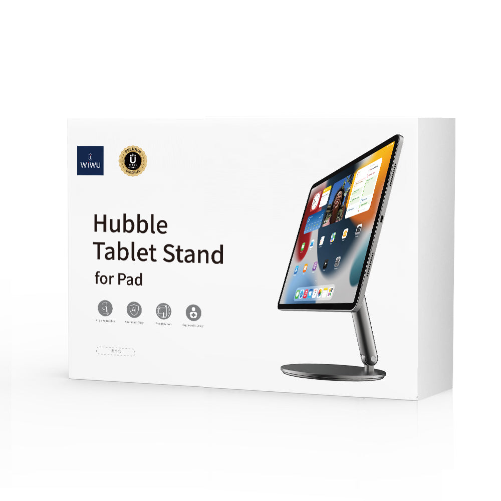 WIWU ZM 310 Hubble Tablet Stand 2024 Pro 13 Durable & Adjustable - Gray