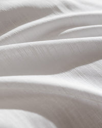 Tina King Size Linen Look Washed Duvet Cover Set - Madame Coco JO