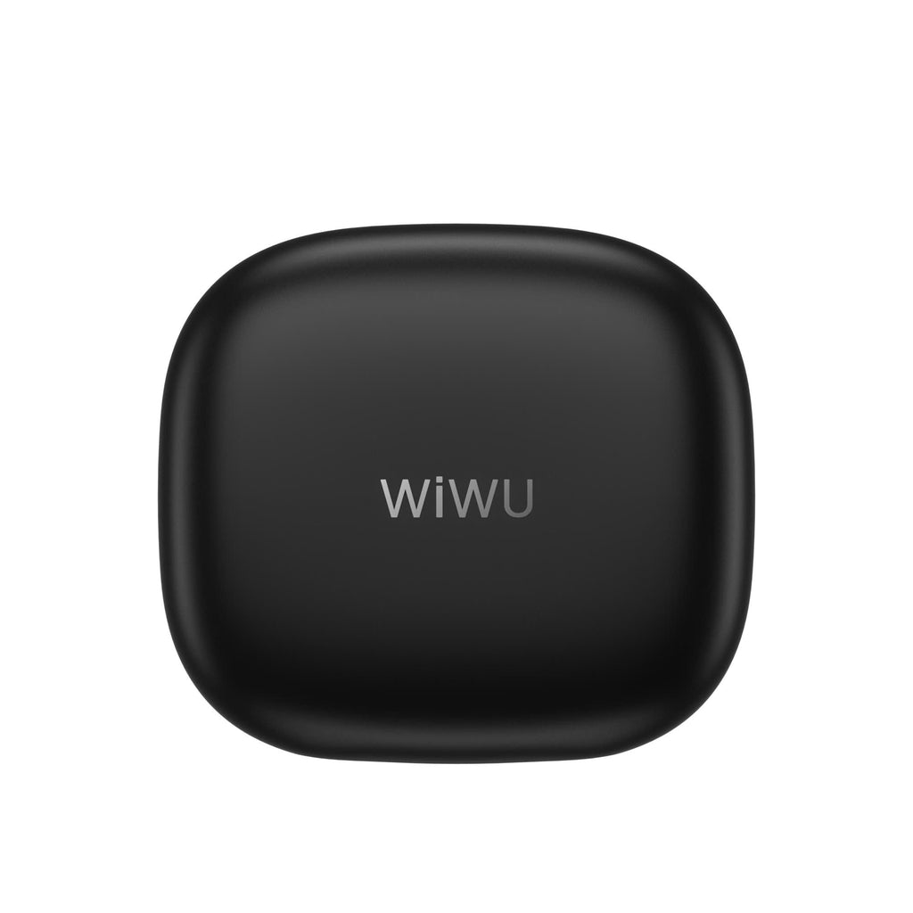 WIWU Enhance T37 ENC Plus Wireless Earbuds, 4-MIC ENC, -32dB ANC, Bluetooth V6.0 with Stand Case