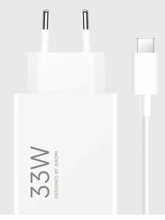 Xiaomi 33W USB Charger Combo with Type-C Cable – White (BHR9956EU)