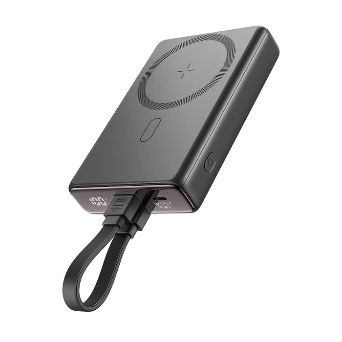 Joyroom 20W Magnetic Wireless Power Bank with Built-in Cable & Kickstand 10000mAh