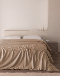 Ciel King Size Satin Duvet Cover - Madame Coco JO