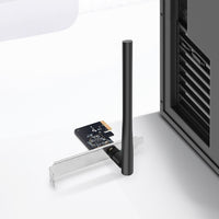 TP-Link Archer T2E PCIe Adapter — Antenna and Brackets