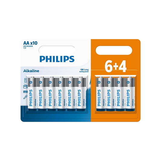 Philips LR6A10BP/40 AA Battery – Reliable & Long-Lasting