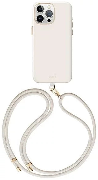 UNIQ COEHL iPhone 15 Pro Magnetic Charging Case – Creme Ivory UNIQ COEHL iPhone 15 Pro Magnetic Charging Case – Creme Ivory