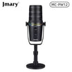 ميكروفون Jmary MC-PW12 بواجهة XLR وUSB ونمط قلبي
