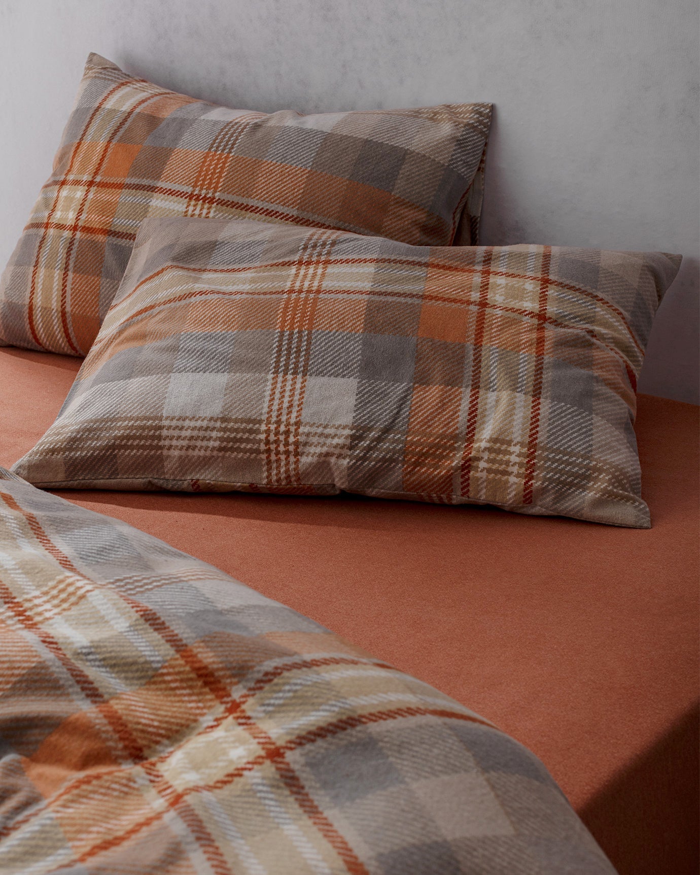 Gustave Super King Flannel Duvet Cover Set - Madame Coco JO