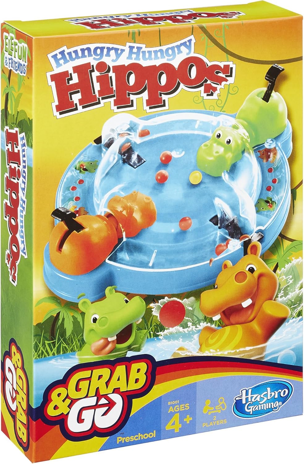 Hasbro Hungry Hungry Hippos Grab & Go Game Hasbro Hungry Hungry Hippos Grab & Go Game