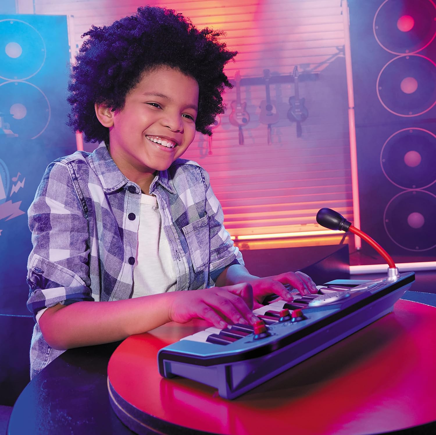 Little Tikes My Real Jam Keyboard - Musical Toy with Microphone