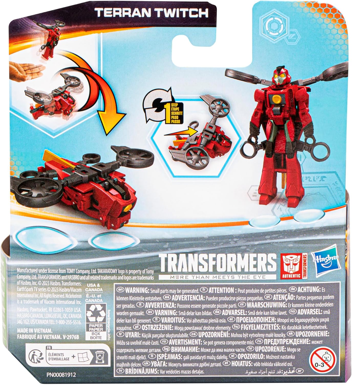 Hasbro Tra Earthspark Terran Twitch 1 Step Flip Ast Hasbro Tra Earthspark Terran Twitch 1 Step Flip Ast