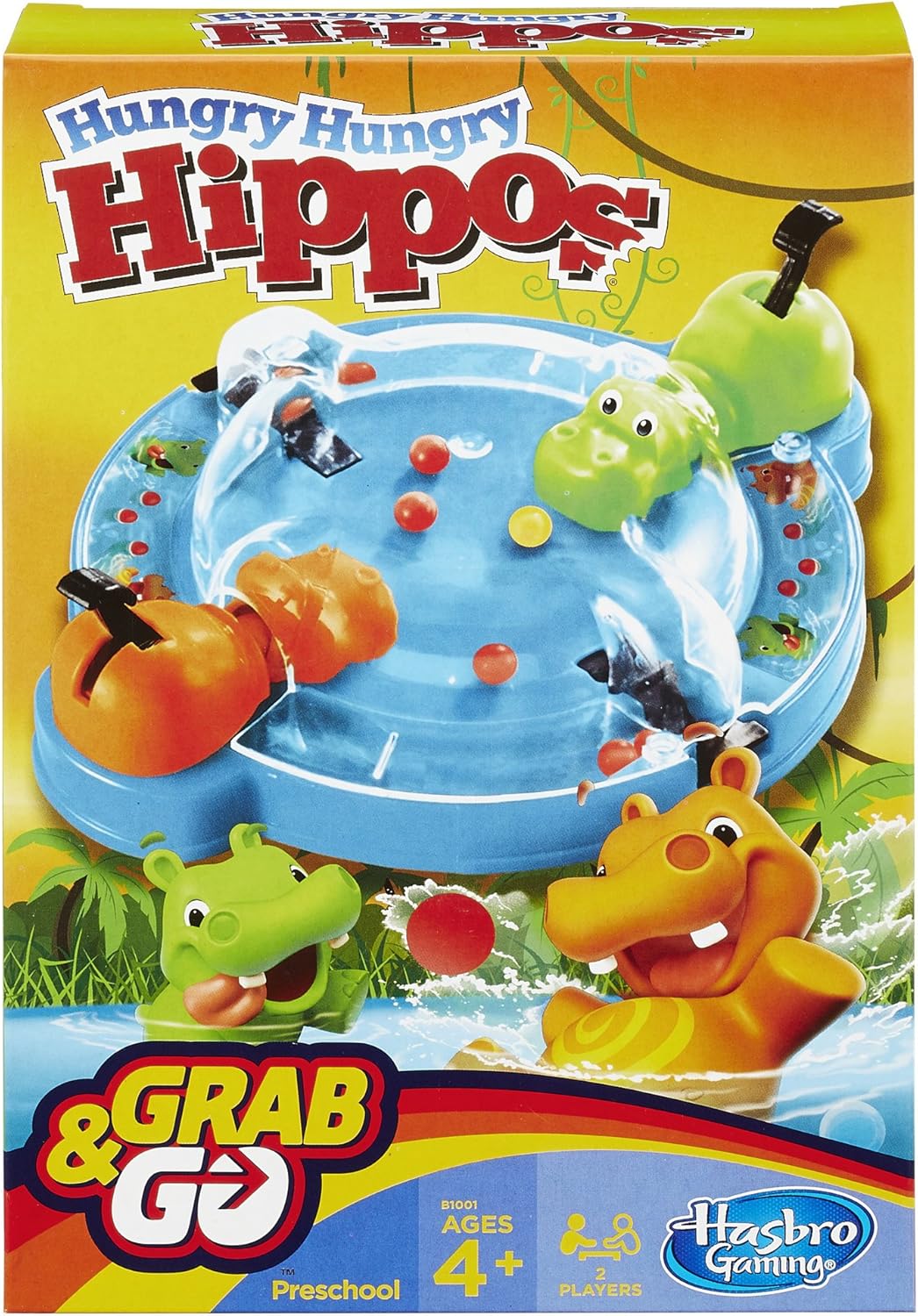 Hasbro Hungry Hungry Hippos Grab & Go Game Hasbro Hungry Hungry Hippos Grab & Go Game