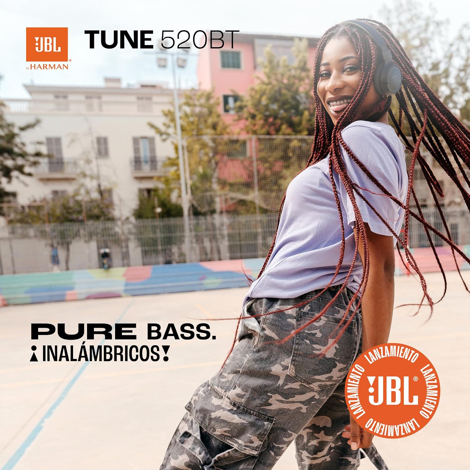 JBL Tune 520BT Wireless on-ear Headphones JBL Tune 520BT Wireless on-ear Headphones