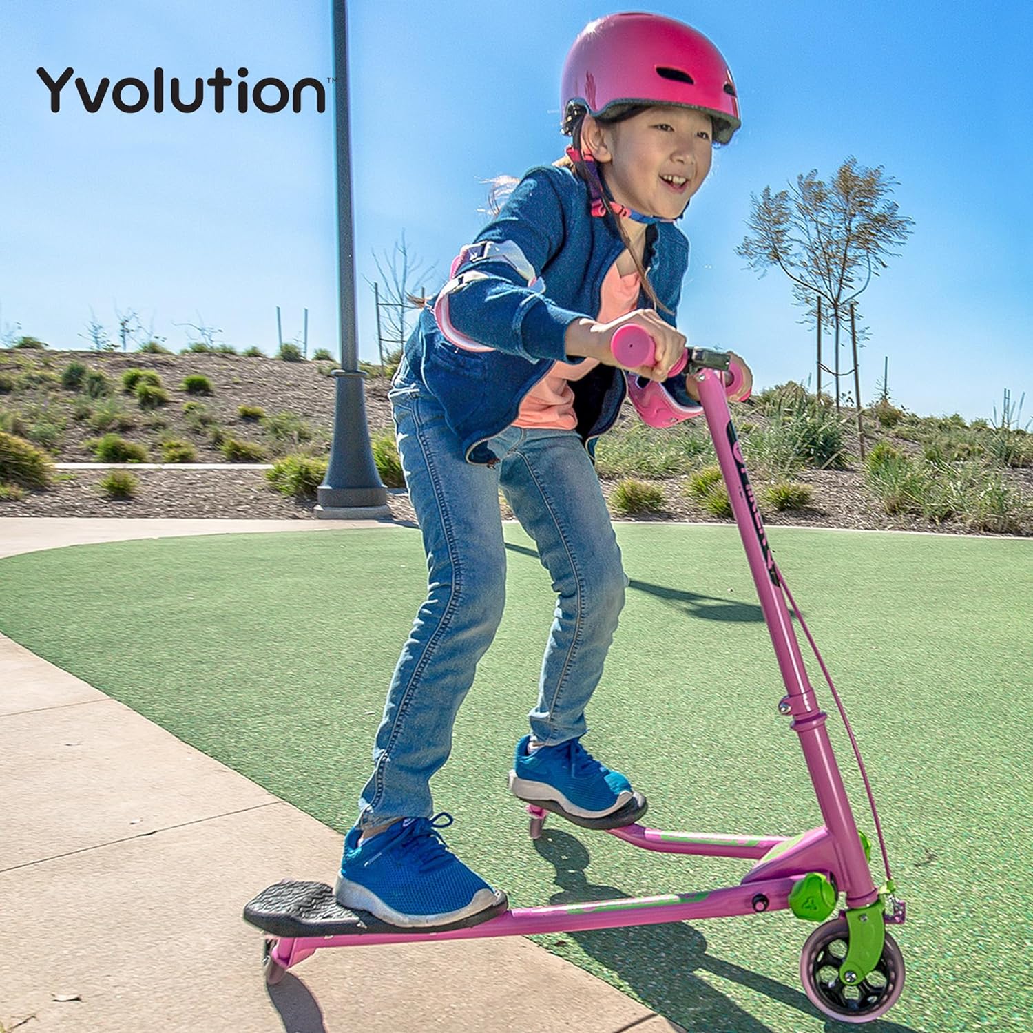 Yvolution Y Fliker Air A3 - 3-Wheel Foldable Scooter for Kids Yvolution Y Fliker Air A3 - 3-Wheel Foldable Scooter for Kids