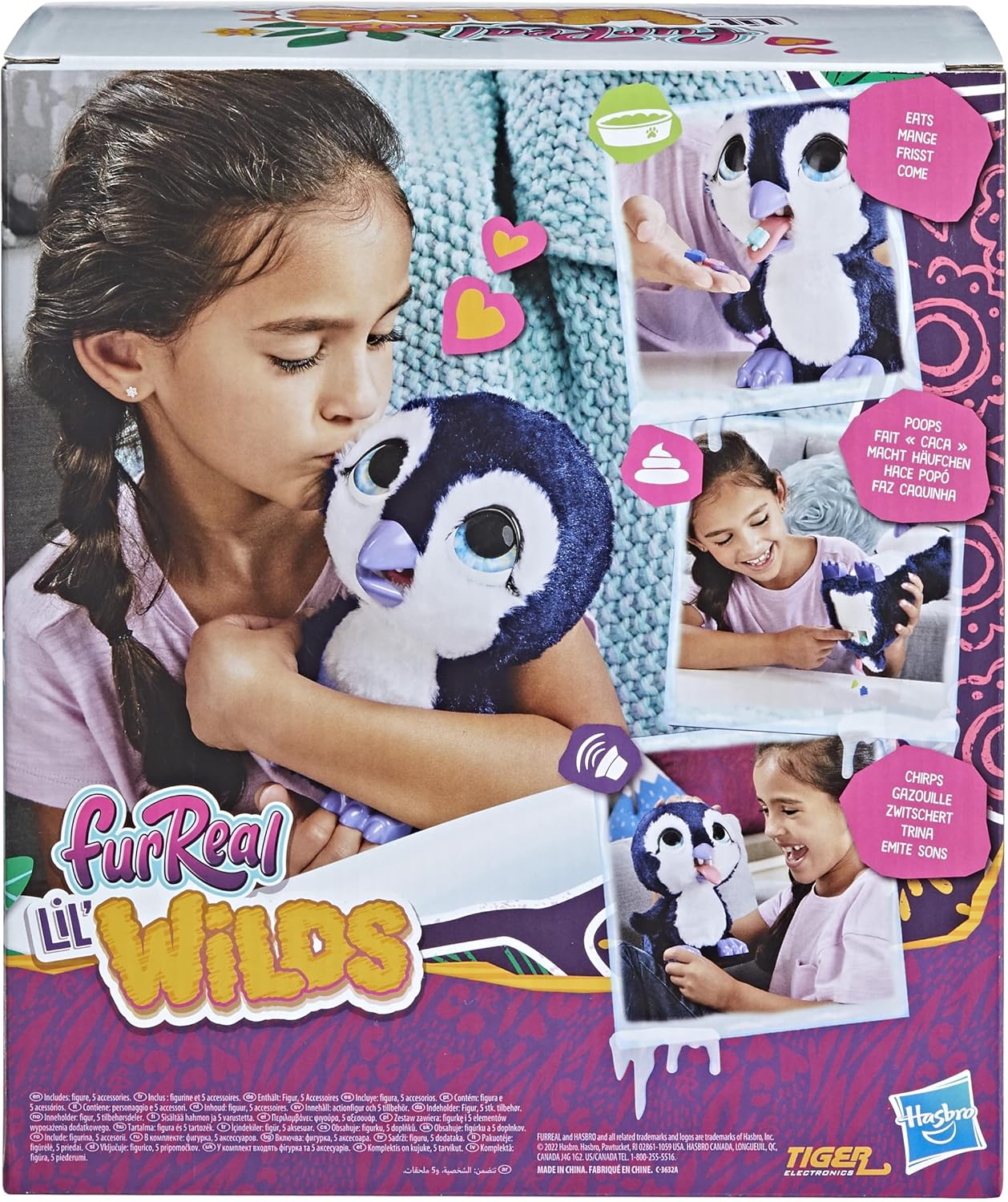 Hasbro Furreal Lil’ Wilds Posey The Penguin