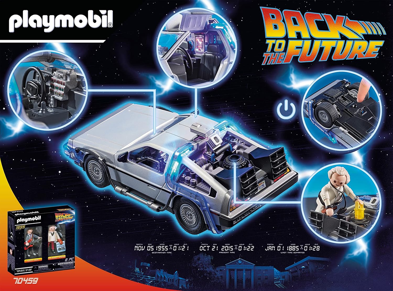 Playmobil DeLorean - Back to the Future