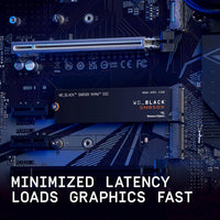 WD_BLACK SN850X 1TB NVMe SSD – Gen4 Gaming Speed Beast
